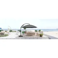 sun garden - EASY SUN 375 Cantilever parasol incl. Cape and Socket and Delivery