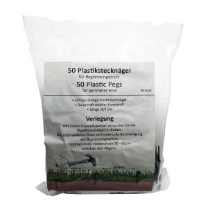 50 Plastikstecknägel für...