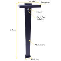 Solarlampe Travisa - 80cm