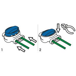 Kabel Pressverbinder 314 5 Stk., fettgefüllt (wie...