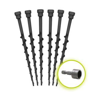 Rasenschraubensatz inkl. Steckschl&uuml;sseleinsatz...