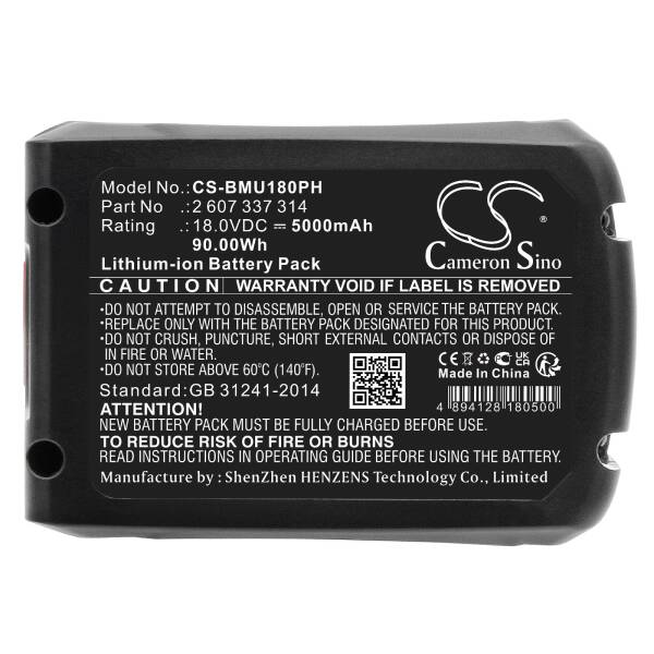 AKKU für Bosch® - 18V Lithium Batterie - 5Ah