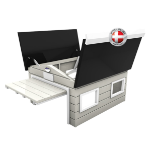 MyRobo Home Compact Mähroboter Garage mit...